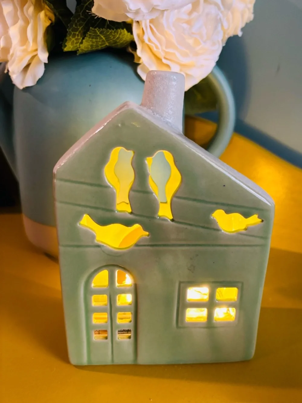 Ceramic Tea Light Candle Holder - Picture 4 of 8